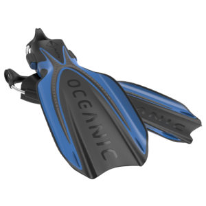 Oceanic Manta Ray Blue Black Fins